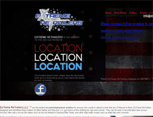 Tablet Screenshot of extremeretrailers.com